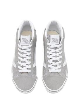 Zapatilla Unisex Vans Mid Skool 37 Gris