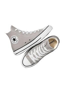 Zapatilla Unisex Converse Ctas Hi Gris