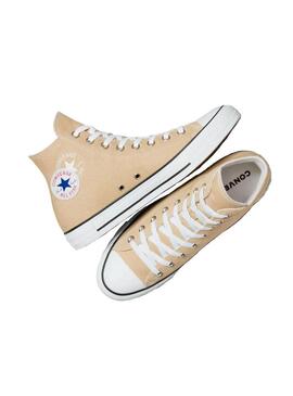 Zapatilla Unisex Converse Chuck Taylor All Star Hi Marrón