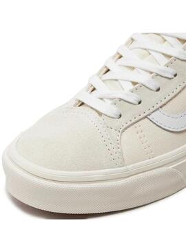 Zapatilla Mujer Vans Mid Skool 37 Beige