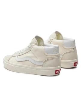 Zapatilla Mujer Vans Mid Skool 37 Beige