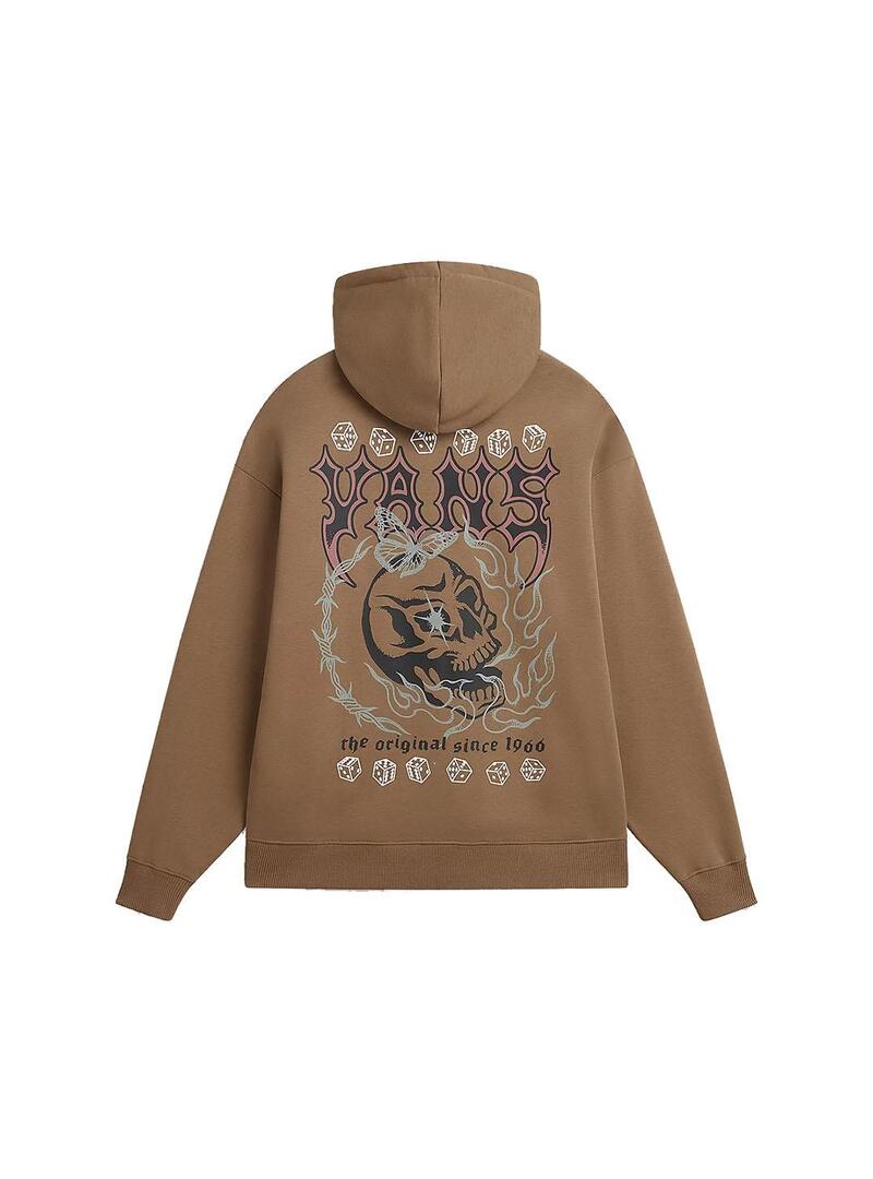 Sudadera Mujer Vans Otter Marrón