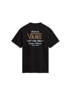 Camiseta Hombre Vans Holder ST Classic Negra