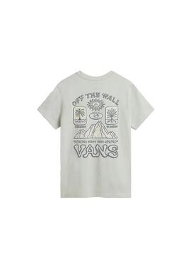 Camiseta Mujer Vans Depth Connection Verde Agua