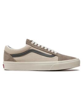 Zapatilla Hombre Vans Old Skool Eart Beige Topo