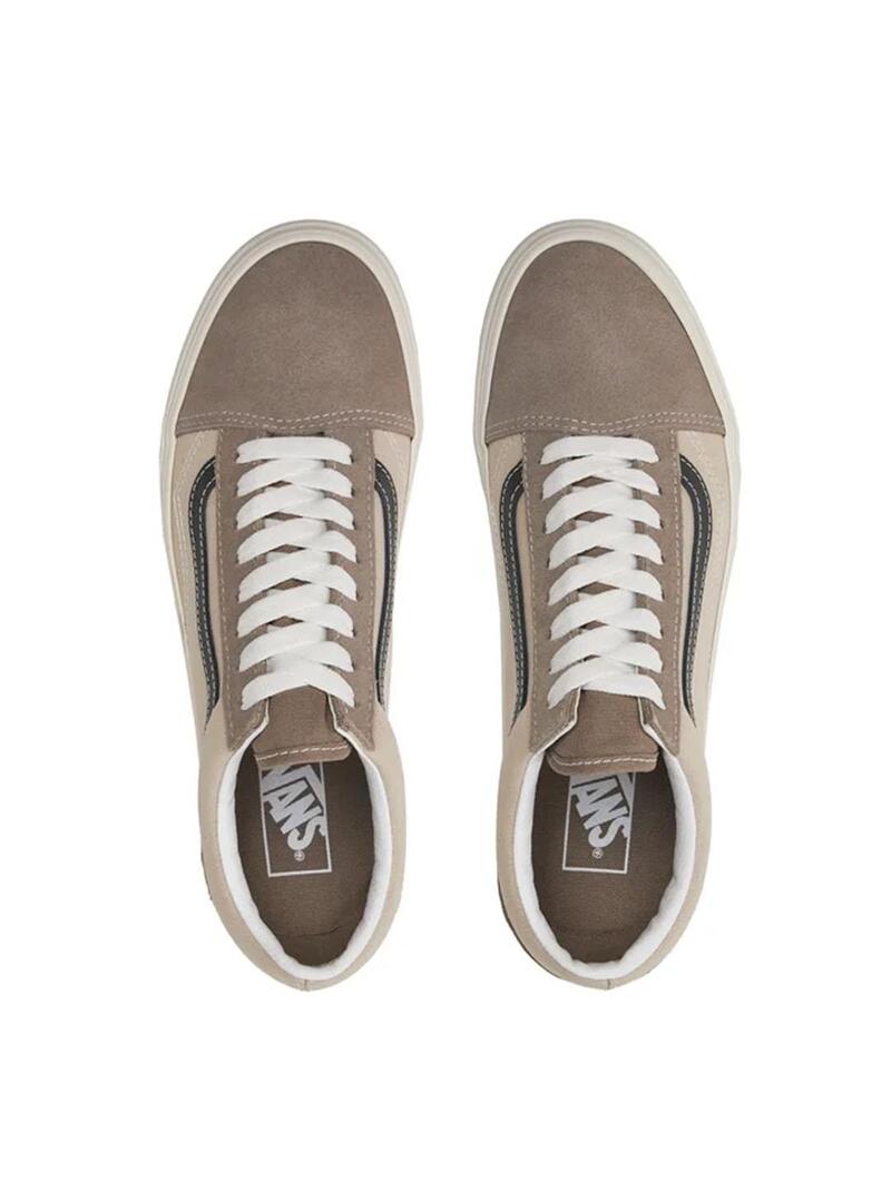 Zapatilla Hombre Vans Old Skool Eart Beige Topo