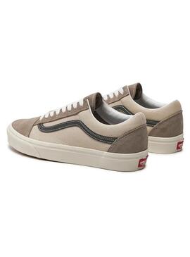 Zapatilla Hombre Vans Old Skool Eart Beige Topo