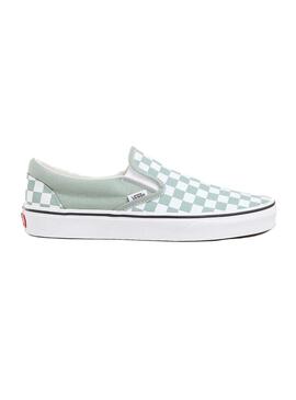 Zapatilla Unisex Vans Classic Slip-On Verde Agua