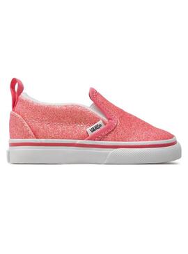 Zapatilla Baby Vans Slip-on V Rosa