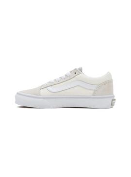 Zapatilla Niñ@ Vans Old Skool Crema Beige