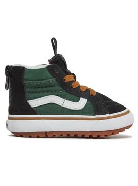 Zapatilla Baby Vans Sk8-Hi MTE Verde