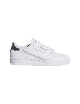 Zapatilla Mujer adidas Continental 80 Blanco/Plata