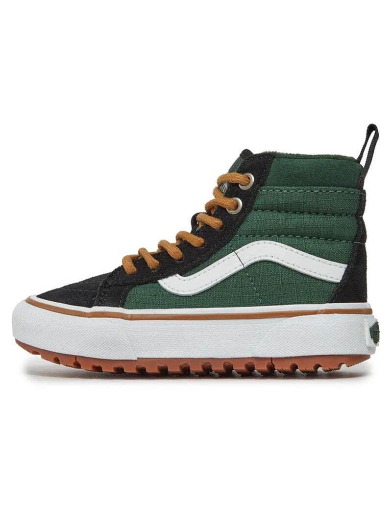 Zapatilla Niño/a Vans Sk8-Hi MTE Verde