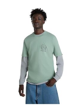 Camiseta Hombre Vans Expand Verde