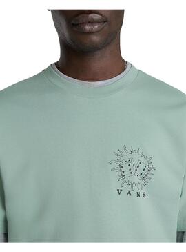 Camiseta Hombre Vans Expand Verde