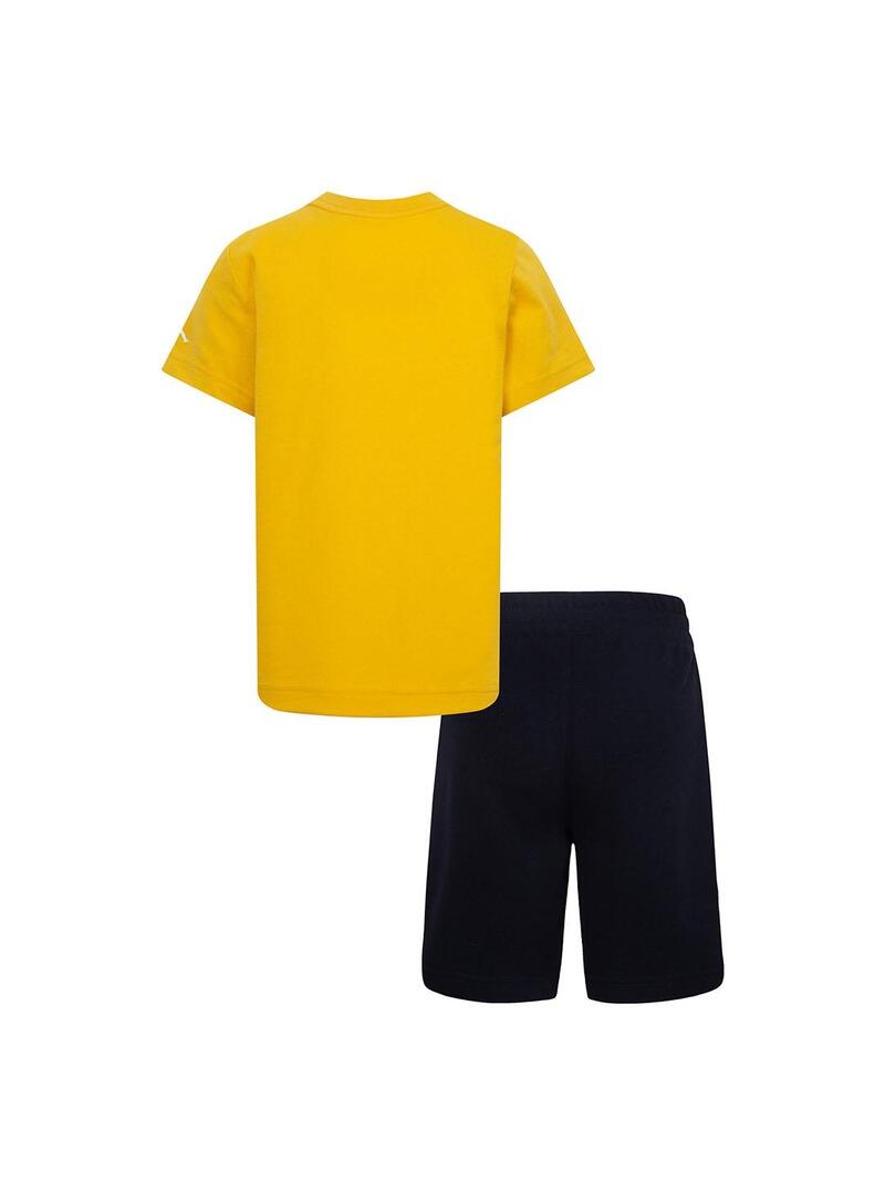 Conjunto Niño Jordan Amarillo