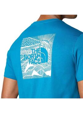 Camiseta Hombre The North Face RedBox Celebration Azul