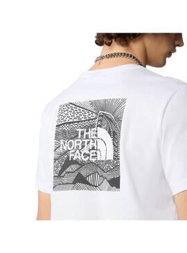 Camiseta Hombre The North Face RedBox Celebration Blanca