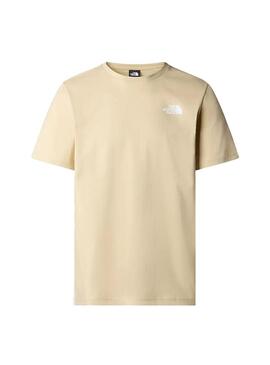 Camiseta Hombre The North Face RedBox Beige