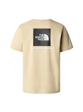 Camiseta Hombre The North Face RedBox Beige