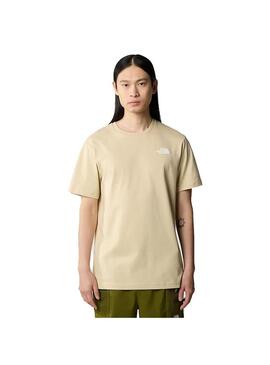 Camiseta Hombre The North Face RedBox Beige