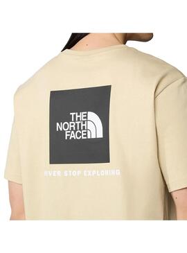 Camiseta Hombre The North Face RedBox Beige
