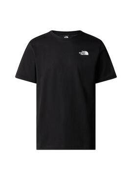 Camiseta Hombre The North Face RedBox Negra Verde