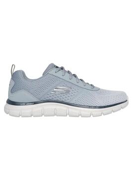 Zapatilla Hombre Skechers Track Ripke Gris