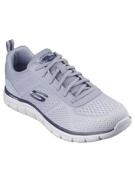 Zapatilla Hombre Skechers Track Ripke Gris