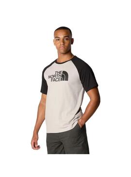 Camiseta Hombre The North Face Raglan Easy Topo Negra