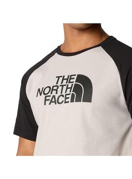 Camiseta Hombre The North Face Raglan Easy Topo Negra