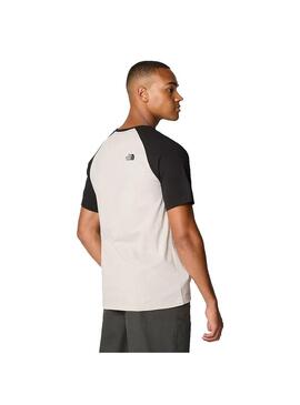 Camiseta Hombre The North Face Raglan Easy Topo Negra