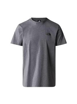 Camiseta Hombre The North Face Simple Dome Gris