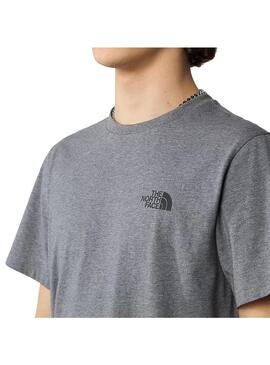 Camiseta Hombre The North Face Simple Dome Gris