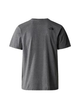 Camiseta Hombre The North Face Easy Gris