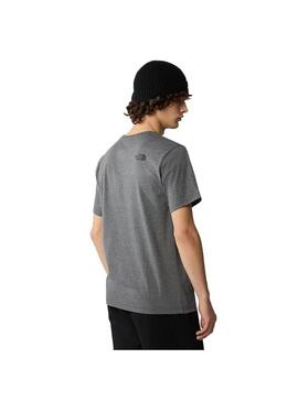 Camiseta Hombre The North Face Easy Gris