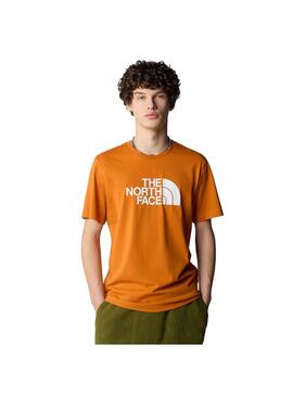Camiseta Hombre The North Face Easy Naranja