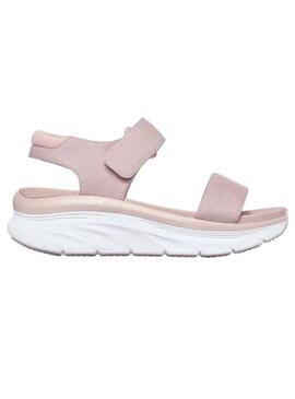 Sandalia Mujer Skechers D`Lux Rosa