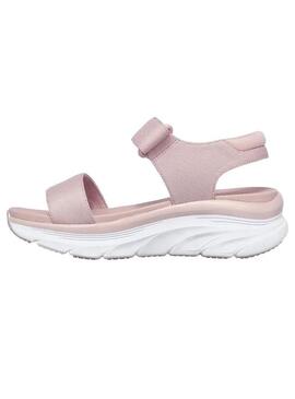 Sandalia Mujer Skechers D`Lux Rosa