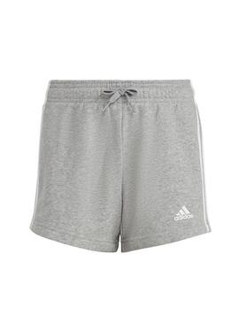 Short Niñ@ Adidas 3S Sho Brgrin Gris