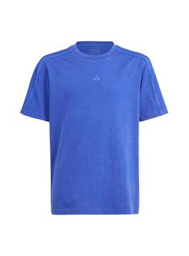 Camiseta Niño Adidas Szn W Tee Azul