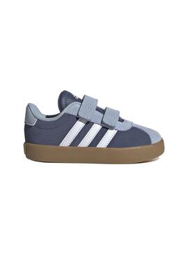 Zapatilla Baby Adidas Vl Court 3.0 Azul