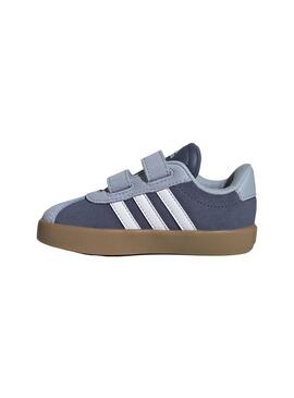 Zapatilla Baby Adidas Vl Court 3.0 Azul