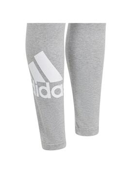 Mallas Niña Adidas Essentials Logo Gris