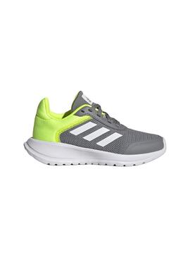 Zapatilla Niño Adidas Tensaur Run 2.0 Gris/Verde