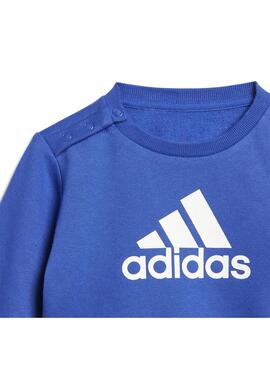 Chándal Baby Adidas Bos Logo Jog Azul/Gris