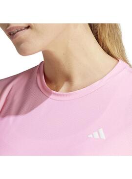 Camiseta Mujer Adidas Own The Run Rosa