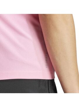 Camiseta Mujer Adidas Own The Run Rosa