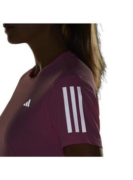 Camiseta Mujer Adidas Own The Run Rosa