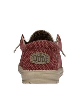 Zapato Hombre Hey Dude Wally Braided Rosado